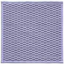 Small Bathroom Rugs, Non Slip Washable Bath Rugs Super Absorbent Bathroom Rug Thin Quick Dry Low Pile Bath Mats, Lavender 12"x12"