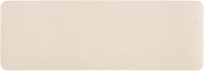 Bathroom Mat Quick Dry, Bathroom Rugs Non Slip Washable Thin Absorbent Bath Mat Fits Under Door Bathroom Floor Mat Perfect for Bath, Shower, or Sink 24"x70" Beige