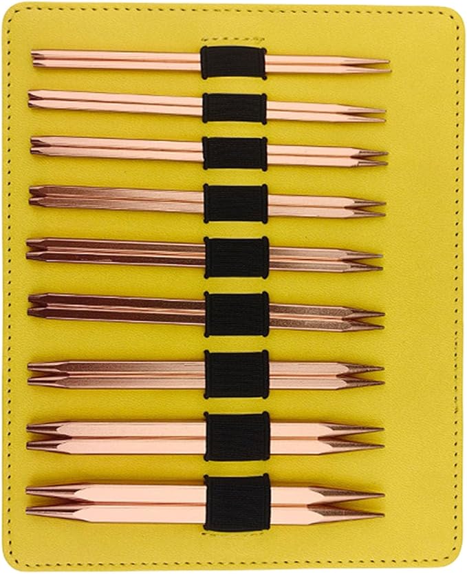 Interchangeable Circular Knitting Needle Set with Case 3.5mm-8.0mm Aluminum Crochet Hook Knitting Tool