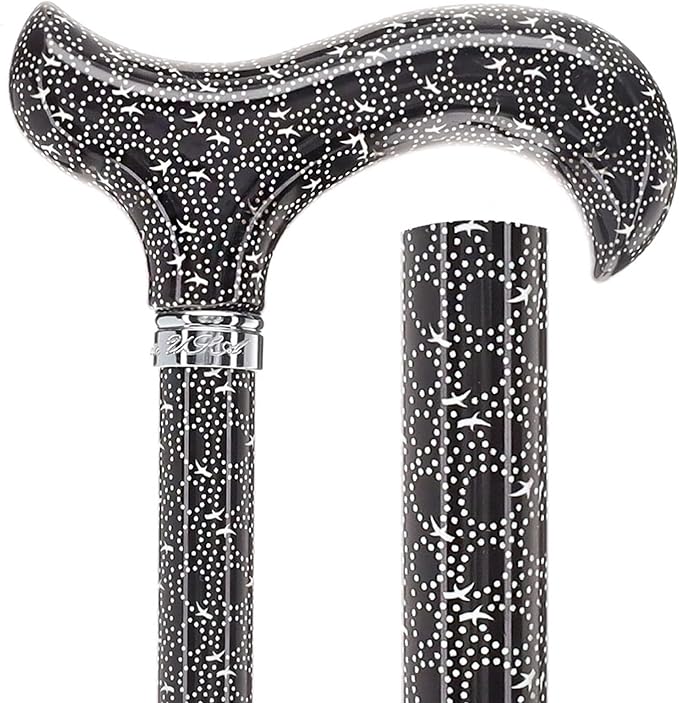 Royal RC Canes Walking Sticks for Men and Women - Stylish Designer Fashionable Adjustable Derby Canes - Lightweight Aluminum Cool Walking Sticks with HD Patterns