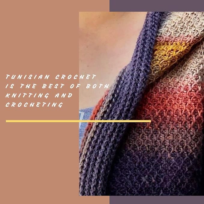 KnitPal 24-inch (60 cm) Circular Crochet Hooks Double Ended Tunisian Crochet Hooks Set with Cable for Afghan Crocheting in The Round - 6 US Sizes: J/6mm, K/6.5mm, L/8mm, M/9mm, N/10mm, O/12mm