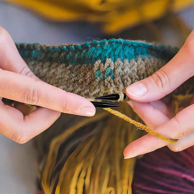 Froggod 4.53-inch (11.5cm) Interchangeable Circular Knitting Needles Set Aluminum US Sizes 2.5, 4, 5, 6, 7, 8, 9, 10, 11 with Interchangeable Knitting Needles and Cables, Accessories and Case, 9 Pairs