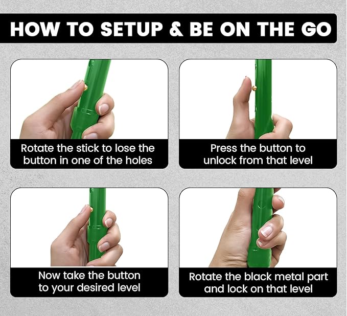 Walking Cane for Men & Women – Foldable, Adjustable, Self-Standing Cane with 360° Pivot Base, Comfortable Grip, Heavy Duty Canes for Women, Collapsible Walking Stick with Travel Bag for Seniors Adults