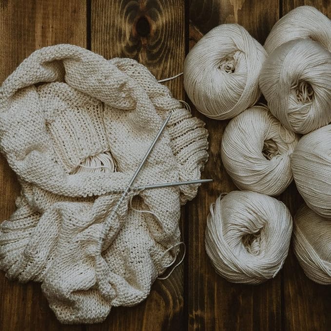 Circular Knitting Needles Set 24 Inch, Round Metal Knitting Needles with Magic Loop, 11 Pack 1.5-5mm Stainless Steel Circle Knitting Needles for Beginners Knitting Socks, Blankets, Sweaters, Hats