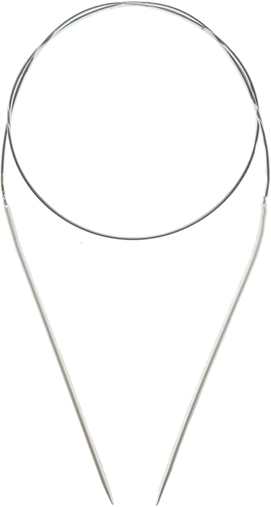 Circular Knitting Needles,32 Inch (80cm) Length Premium Aluminum Round Knitting Needles for Handmade Knitting DIY Size US 6(4mm)