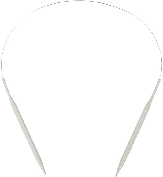 uxcell Aluminum Circular Knitting Needle US Size 24 Inch (60cm) Length Size US 10.5 (6.5mm) Round Knitting Needle for Handmade Projects DIY Knitting