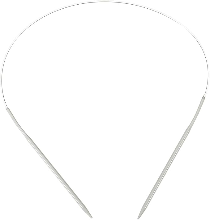 uxcell Aluminum Circular Knitting Needle US Size 24 Inch (60cm) Length Size US 7 (4.5mm) Round Knitting Needle for Handmade Projects DIY Knitting