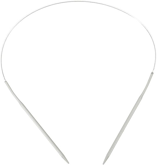 uxcell Aluminum Circular Knitting Needle US Size 24 Inch (60cm) Length Size US 7 (4.5mm) Round Knitting Needle for Handmade Projects DIY Knitting