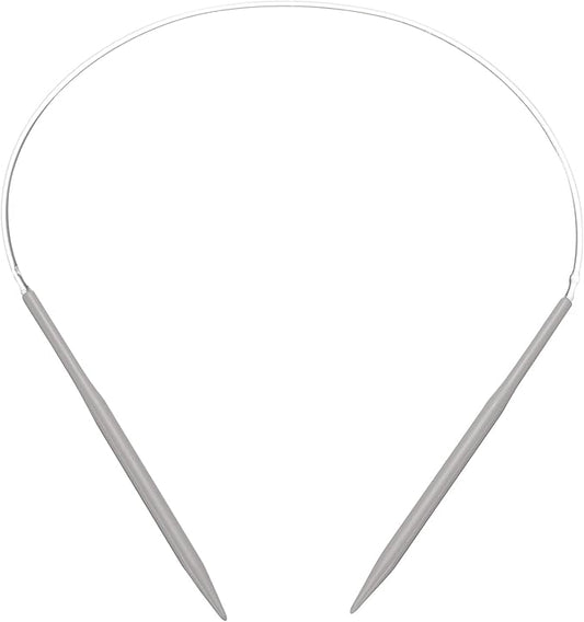 uxcell Aluminum Circular Knitting Needle 16 Inch (40cm) Length Size US 7 (4.5mm) Round Knitting Needle for Handmade Projects DIY Knitting