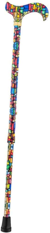 Royal RC Canes Walking Sticks for Men and Women - Stylish Designer Fashionable Adjustable Derby Canes - Lightweight Aluminum Cool Walking Sticks with HD Patterns