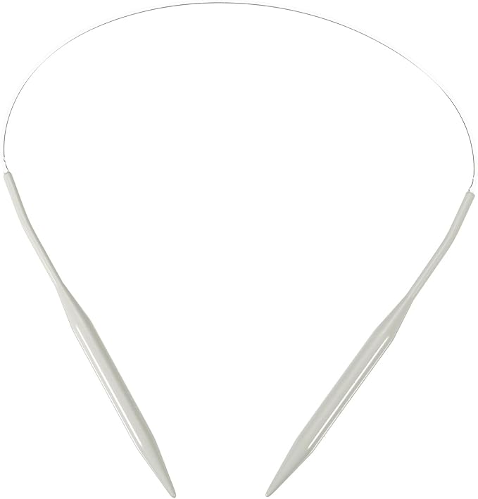 uxcell Aluminum Circular Knitting Needle US Size 24 Inch (60cm) Length Size US 13 (9mm) Round Knitting Needle for Handmade Projects DIY Knitting