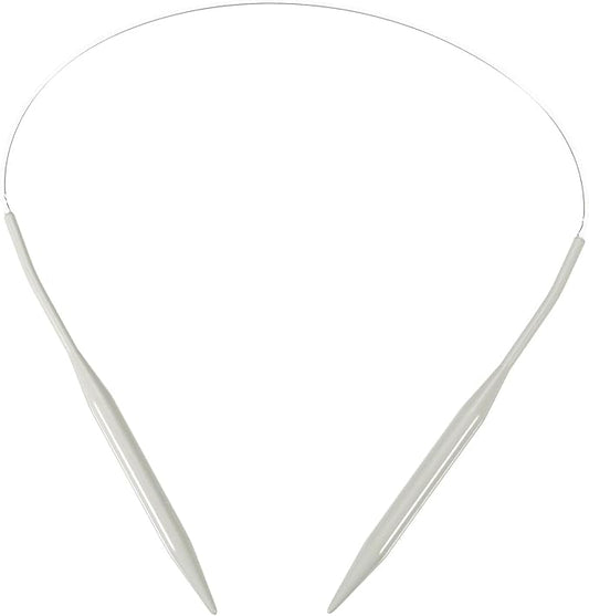 uxcell Aluminum Circular Knitting Needle US Size 24 Inch (60cm) Length Size US 13 (9mm) Round Knitting Needle for Handmade Projects DIY Knitting