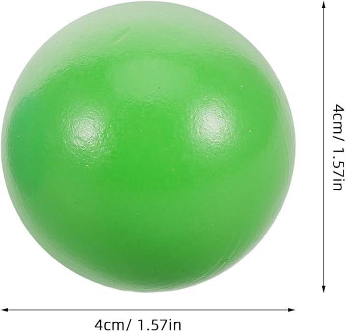 2Pcs Wooden Croquet Balls for Kids Croquet Set Outdoor Family Games Backyard Play Wood Spheres for Craft Decorations and Sports