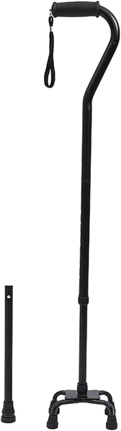 Adjustable Walking Cane for Hiking Travel and Daily Use Detachable with Base