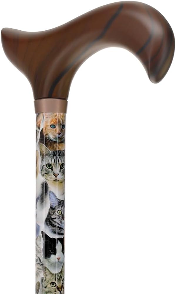 Royal RC Canes Walking Sticks for Men and Women - Stylish Designer Fashionable Adjustable Derby Canes - Lightweight Aluminum Cool Walking Sticks with HD Patterns