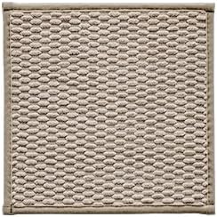 Small Bathroom Rugs, Non Slip Washable Bath Rugs Super Absorbent Bathroom Rug Thin Quick Dry Low Pile Bath Mats, Beige 12"x12"