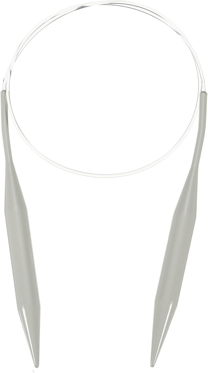 uxcell Aluminum Circular Knitting Needle US Size 32 Inch (80cm) Length Size US 17 (12mm) Round Knitting Needle for Handmade Projects DIY Knitting