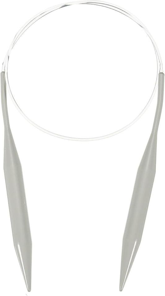 uxcell Aluminum Circular Knitting Needle US Size 32 Inch (80cm) Length Size US 17 (12mm) Round Knitting Needle for Handmade Projects DIY Knitting