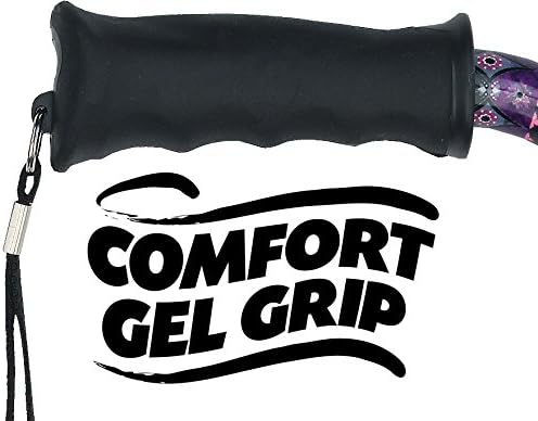 Royal RC Canes Walking Sticks for Men and Women - Stylish Designer Fashionable Walking Canes - Lightweight Aluminum Cool Adjustable Offset Walking Cane with Comfort Grip