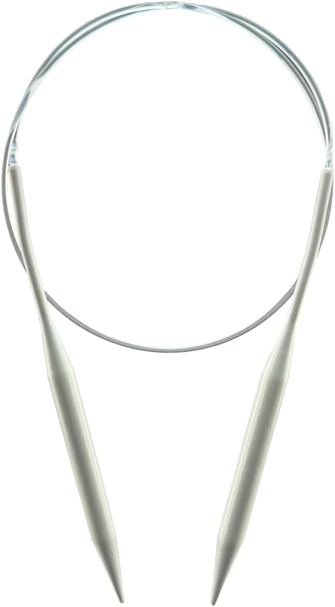 Circular Knitting Needles,32 Inch (80cm) Length Premium Aluminum Round Knitting Needles for Handmade Knitting DIY Size US 10.75(7mm)