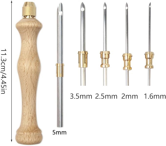 Needle Stitching Tool for Craft Thread Yarn Embroidery Weaving Tools for Stitching Embellishment Exhibition Knitting Needle