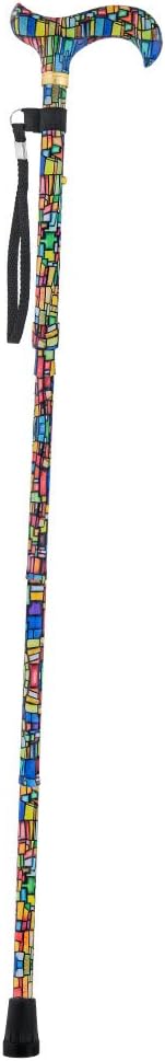 Royal RC Canes Walking Sticks for Men and Women - Stylish Designer Fashionable Adjustable Derby Canes - Lightweight Aluminum Cool Walking Sticks with HD Patterns