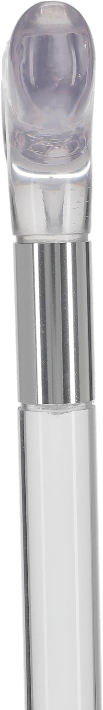 Royal RC Canes Elegant Acrylic Walking Cane – Lightweight Lucite Derby & J Handle Stick for Men & Women – Stylish, Unique Transparent Design Look with Rubber Tip