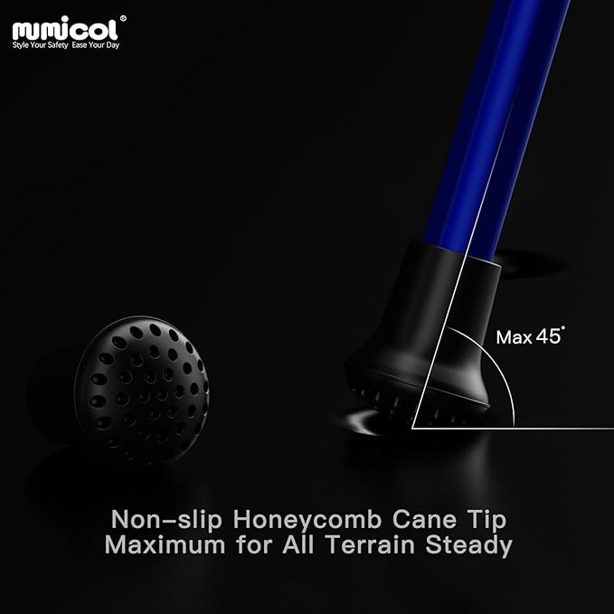 Canes for Women for Stability, Walking Cane for Men, Folding Canes for Women Adjustable for Travel, Dual Modes Handle (Sticks or Canes) with Daily Pill Box