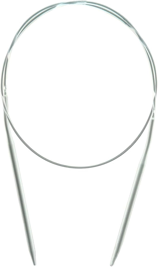 Circular Knitting Needles 32 Inch (80cm) Length Premium Aluminum Round Knitting Needles for Handmade Knitting DIY Size US 9(5.5mm)