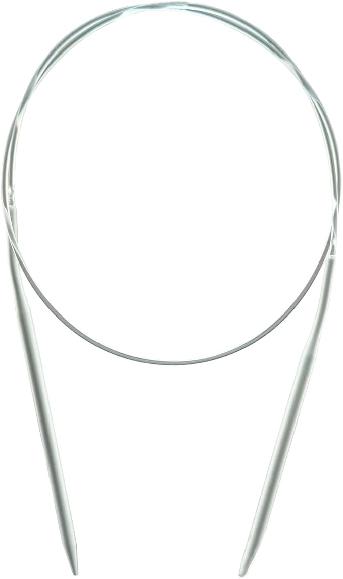 Circular Knitting Needles 32 Inch (80cm) Length Premium Aluminum Round Knitting Needles for Handmade Knitting DIY Size US 10.5(6.5mm)