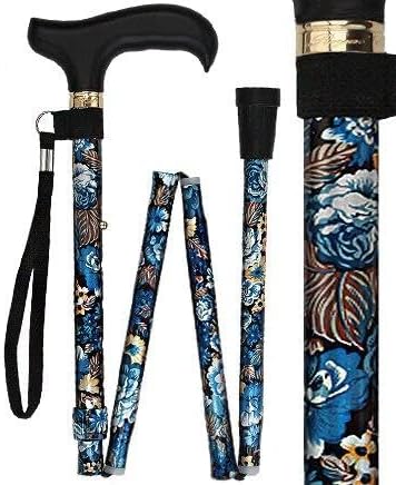Royal RC Canes Walking Sticks for Men and Women - Stylish Designer Fashionable Adjustable Derby Canes - Lightweight Aluminum Cool Walking Sticks with HD Patterns