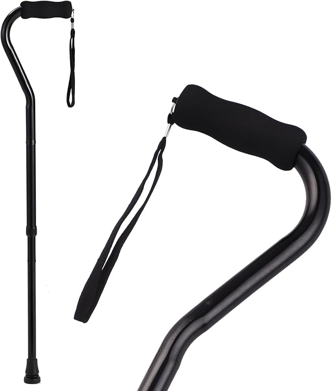 Elegant Walking Cane for Women, Foldable & Adjustable Cane for Seniors with Self-Standing Tip | Lightweight Mobility Aid for Stability & Balance Support