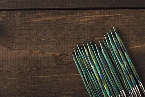 Knit Picks Options Wood Interchangeable Knitting Needle Set - US 4-11 (Caspian)