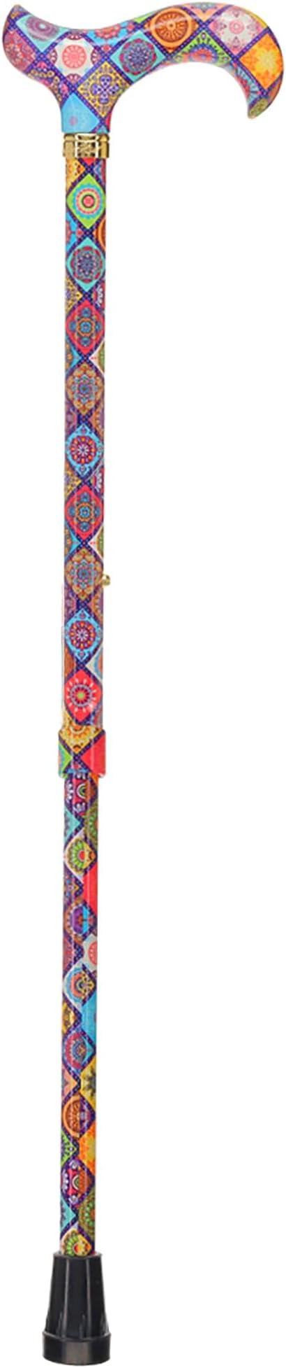 Royal RC Canes Walking Sticks for Men and Women - Stylish Designer Fashionable Adjustable Derby Canes - Lightweight Aluminum Cool Walking Sticks with HD Patterns