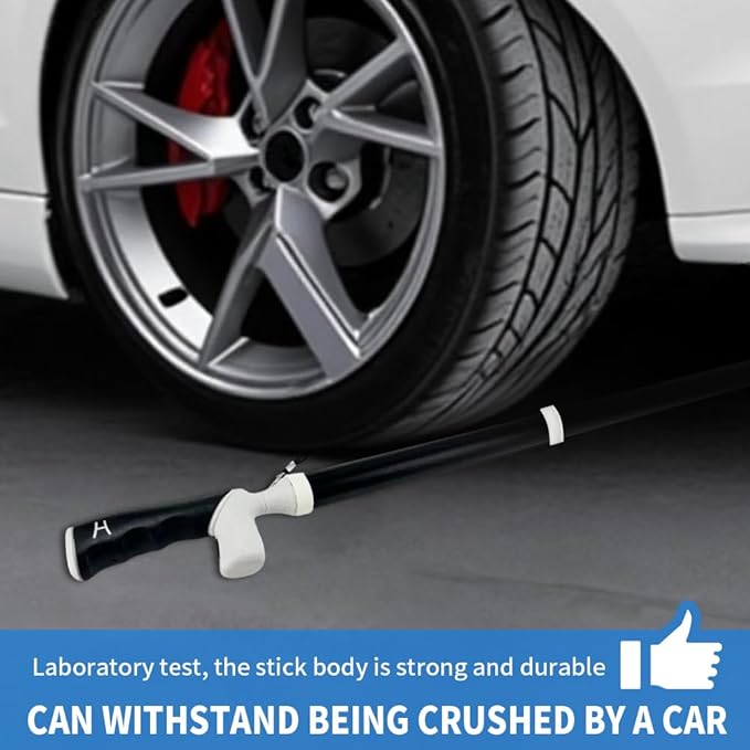 Adjustable Foldable Walking Cane, Hiking Sticks Canes Walking Sticks for Seniors,Telescopic Walking Canes with Anti-Slip Grip, Lightweight Trekking Cane for Hiking, Climbing