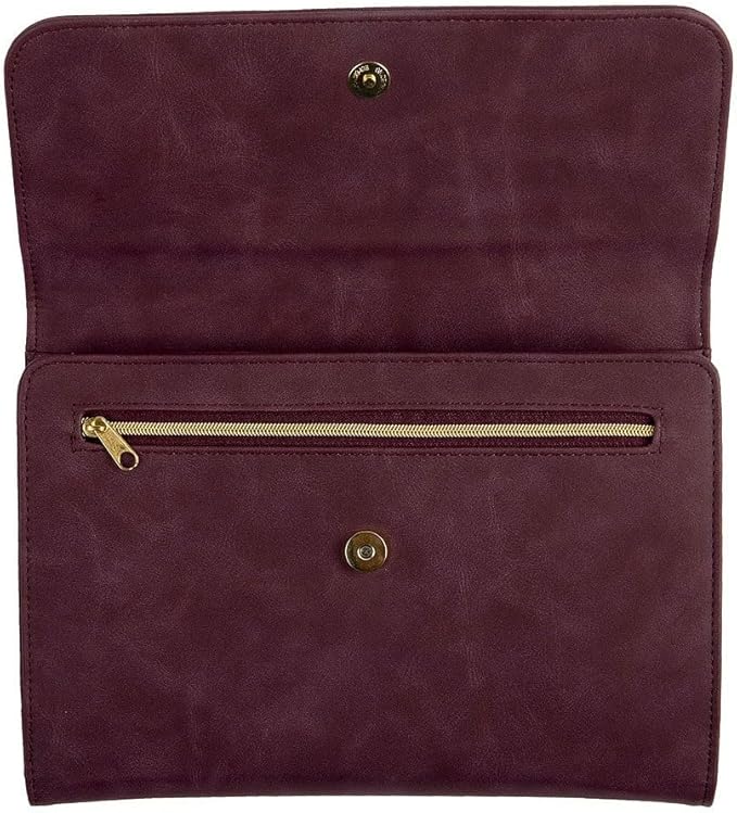 Knit Picks Options Wood Interchangeable Knitting Needle Set with Case and Stitch Markers (Royal Purple)