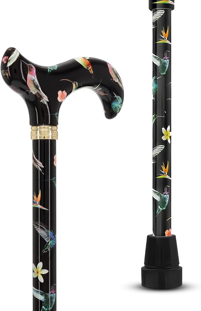 Royal RC Canes Walking Sticks for Men and Women - Stylish Designer Fashionable Adjustable Derby Canes - Lightweight Aluminum Cool Walking Sticks with HD Patterns