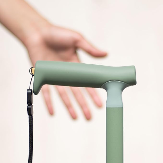 Michael Graves Quick Fold Walking Cane for Men and Women - Foldable Walking Stick for Stability and Style - Collapsible Folding Cane - Walking Sticks for Seniors & Adults