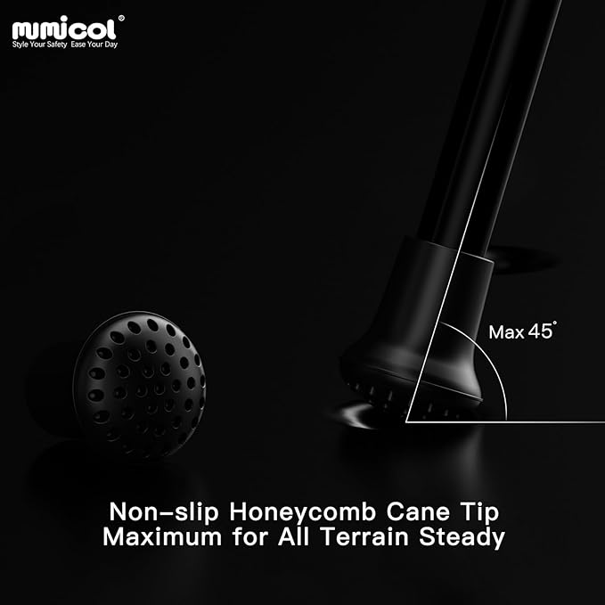 Canes for Women for Stability, Walking Cane for Men, Folding Canes for Women Adjustable for Travel, Dual Modes Handle (Sticks or Canes) with Daily Pill Box