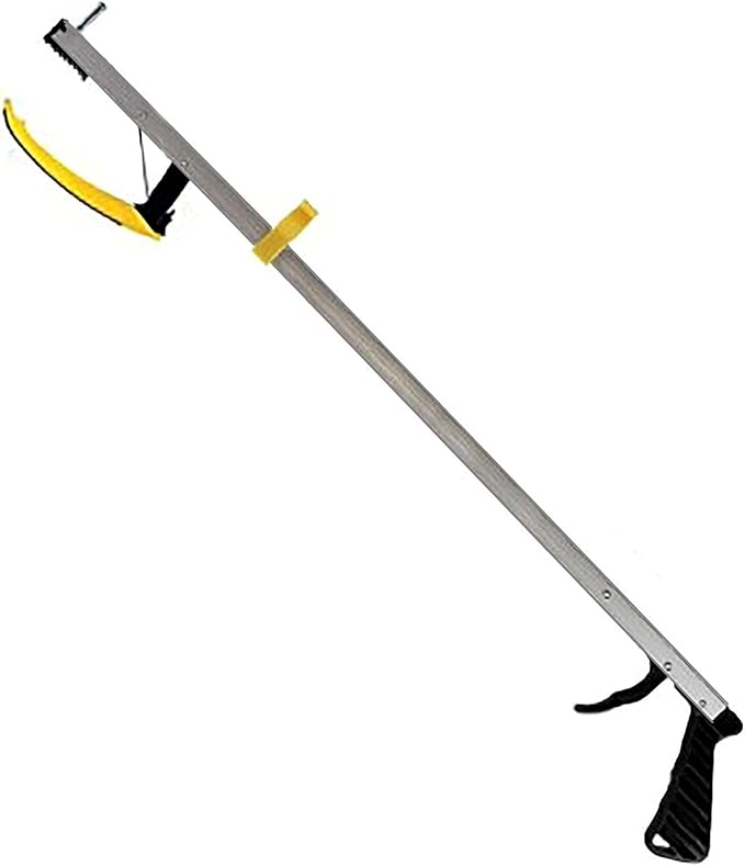 RMS Hip Knee Replacement Kit - Ideal for Recovering from Hip Replacement, Knee or Back Surgery, Mobility Tool for Moving and Dressing (32 Inch Reacher)