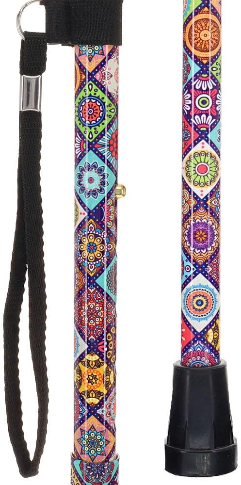 Royal RC Canes Walking Sticks for Men and Women - Stylish Designer Fashionable Adjustable Derby Canes - Lightweight Aluminum Cool Walking Sticks with HD Patterns