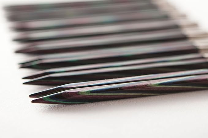 Knit Picks Options Square Wood Interchangeable Knitting Needle Set - US 4-11 (Foursquare)