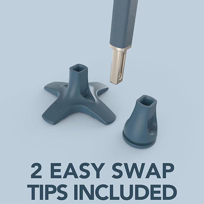 Michael Graves Quick Fold Walking Cane for Men and Women - Foldable Walking Stick for Stability and Style - Collapsible Folding Cane - Walking Sticks for Seniors & Adults