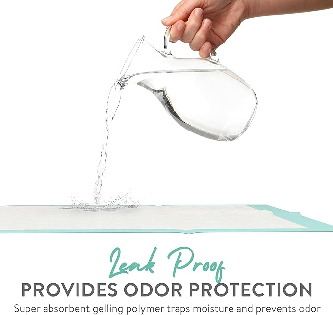 Inspire Extra Large Super Absorbent Disposable Bed Pads for Chronic Incontinence Ultra Thick and Absorbent Bed Pads Disposable Adult | Pee Pads for Adults (36" X 36" Pack of 50 W/ Adhesive)