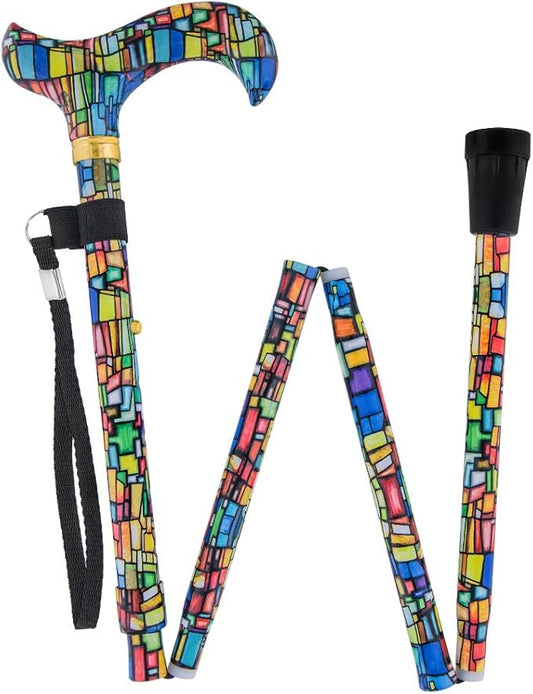 Royal RC Canes Walking Sticks for Men and Women - Stylish Designer Fashionable Adjustable Derby Canes - Lightweight Aluminum Cool Walking Sticks with HD Patterns