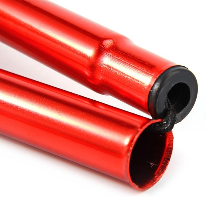 Folding Lightweight Walking Stick - Adjustable Aluminum Metal Collapsible Travel Cane with Non-Slip Rubber Base