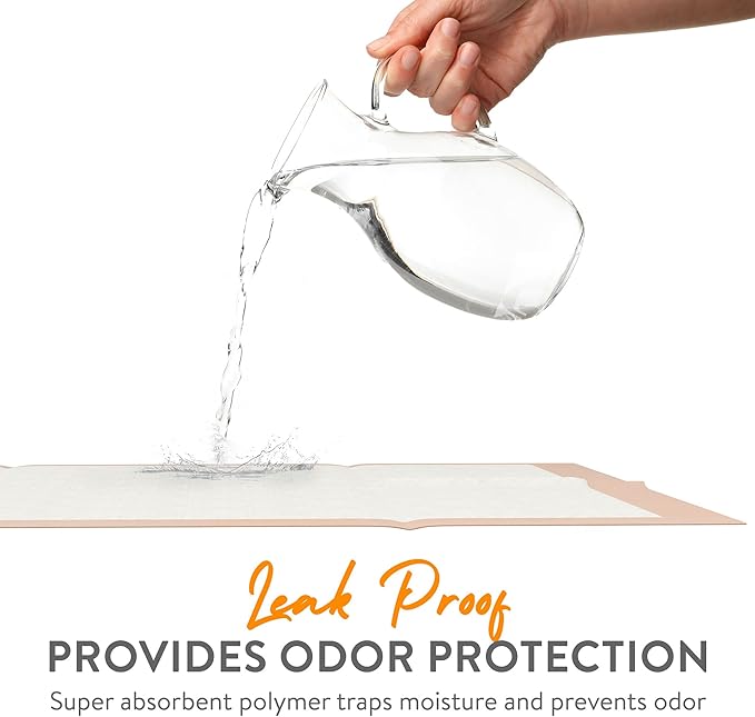 Inspire Extra Large Super Absorbent Disposable Bed Pads for Chronic Incontinence Ultra Thick and Absorbent Bed Pads Disposable Adult | Pee Pads for Adults (30" X 36" Pack of 50)