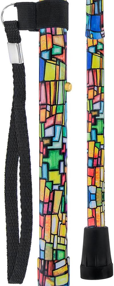 Royal RC Canes Walking Sticks for Men and Women - Stylish Designer Fashionable Adjustable Derby Canes - Lightweight Aluminum Cool Walking Sticks with HD Patterns