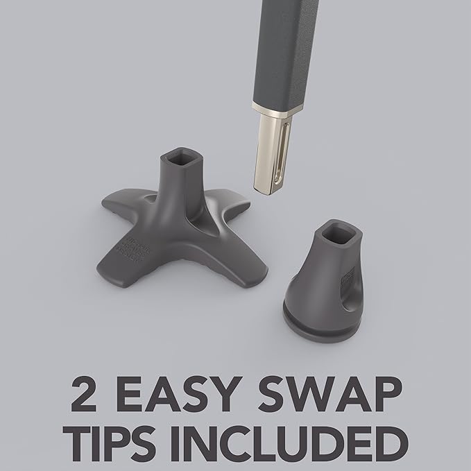 Michael Graves Quick Fold Walking Cane for Men and Women - Foldable Walking Stick for Stability and Style - Collapsible Folding Cane - Walking Sticks for Seniors & Adults