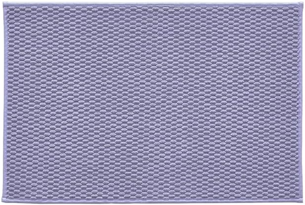 Bathroom Rugs Non Slip Washable, Super Absorbent Thin Bath Mat Small Quick Dry Low Pile Bathroom Rug, Lavender 20"x30"